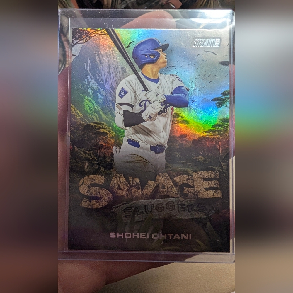 Shohei Ohtani 2025 Topps Stadium Club Savage Sluggers #SS-7